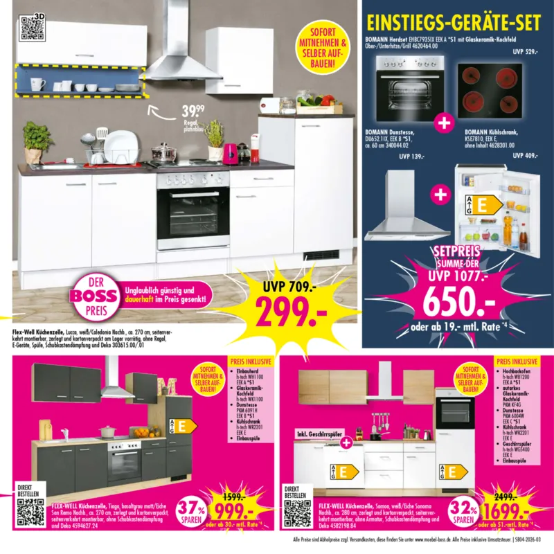 Möbel Boss Prospekt vom 17.01.2026, Seite 3