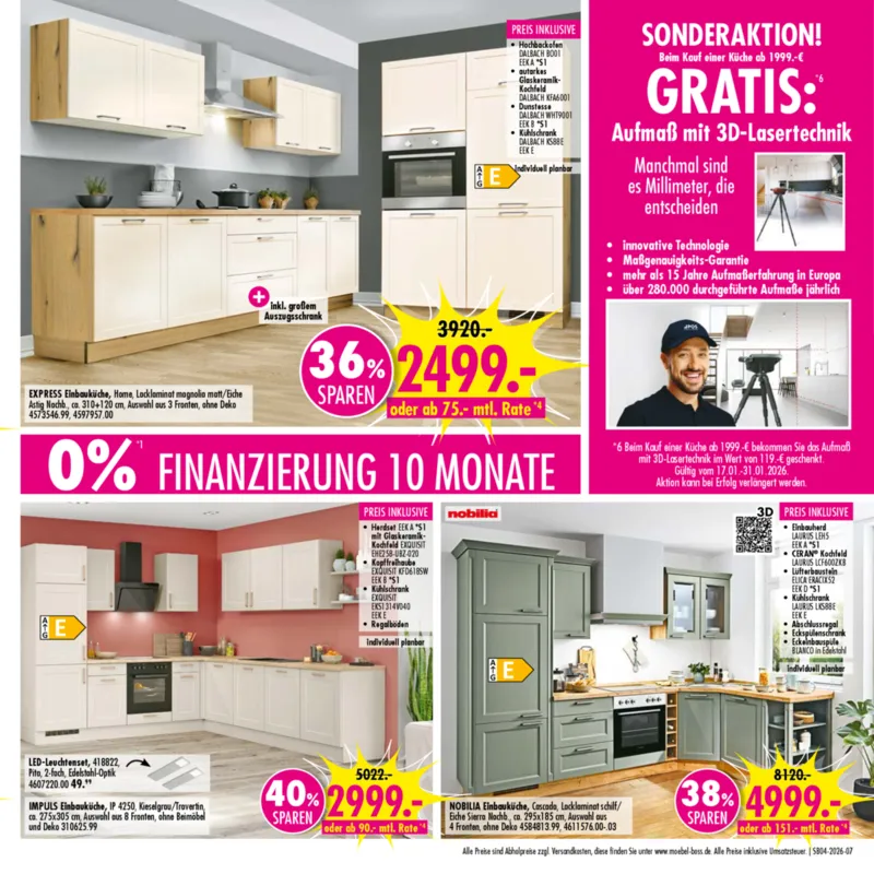 Möbel Boss Prospekt vom 17.01.2026, Seite 7
