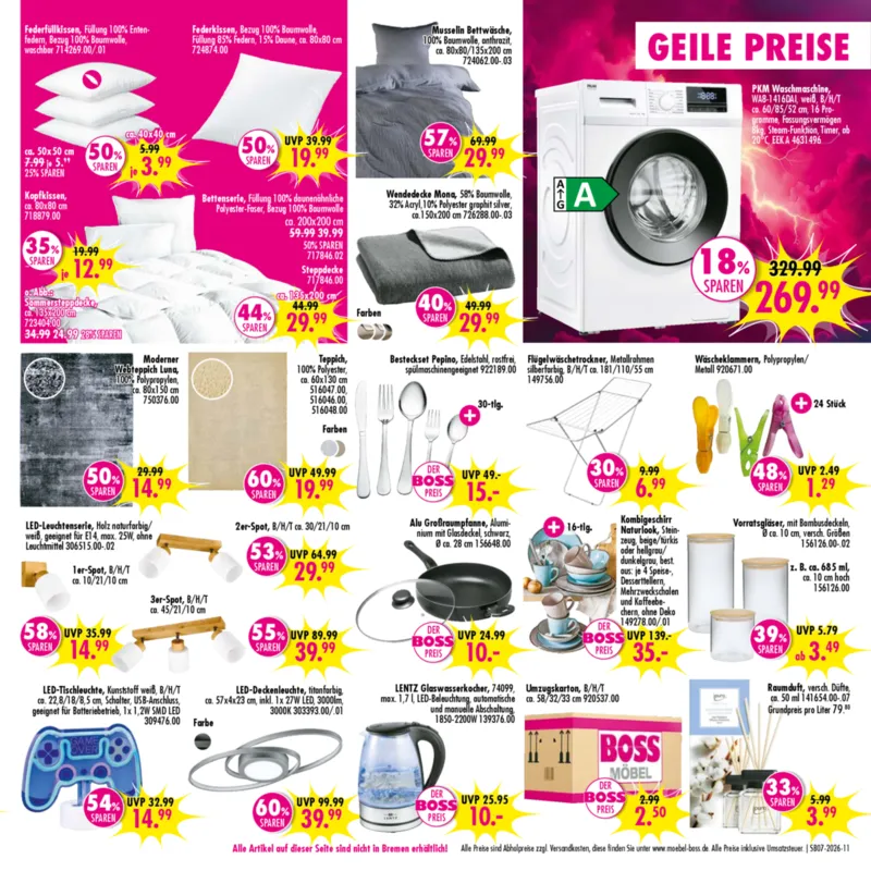 Möbel Boss Prospekt vom 07.02.2026, Seite 11