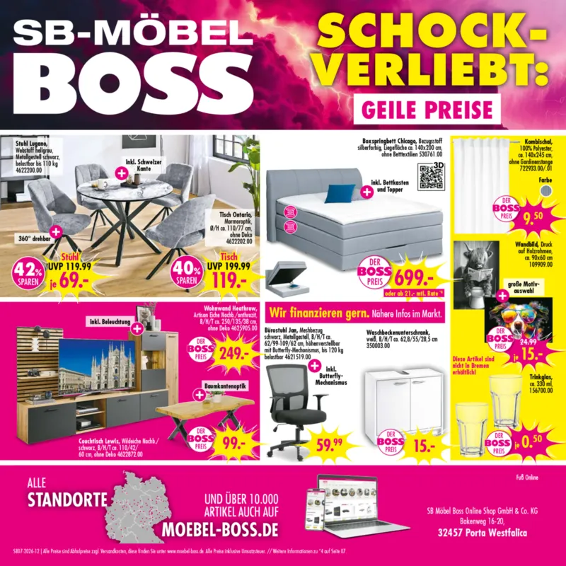 Möbel Boss Prospekt vom 07.02.2026, Seite 12