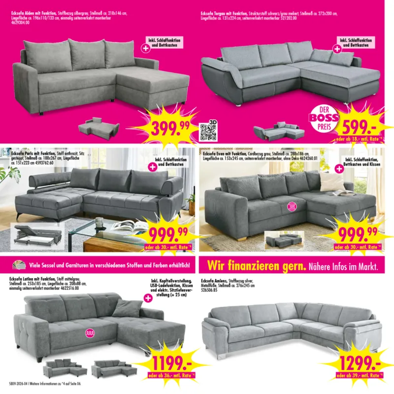 Möbel Boss Prospekt vom 21.02.2026, Seite 4