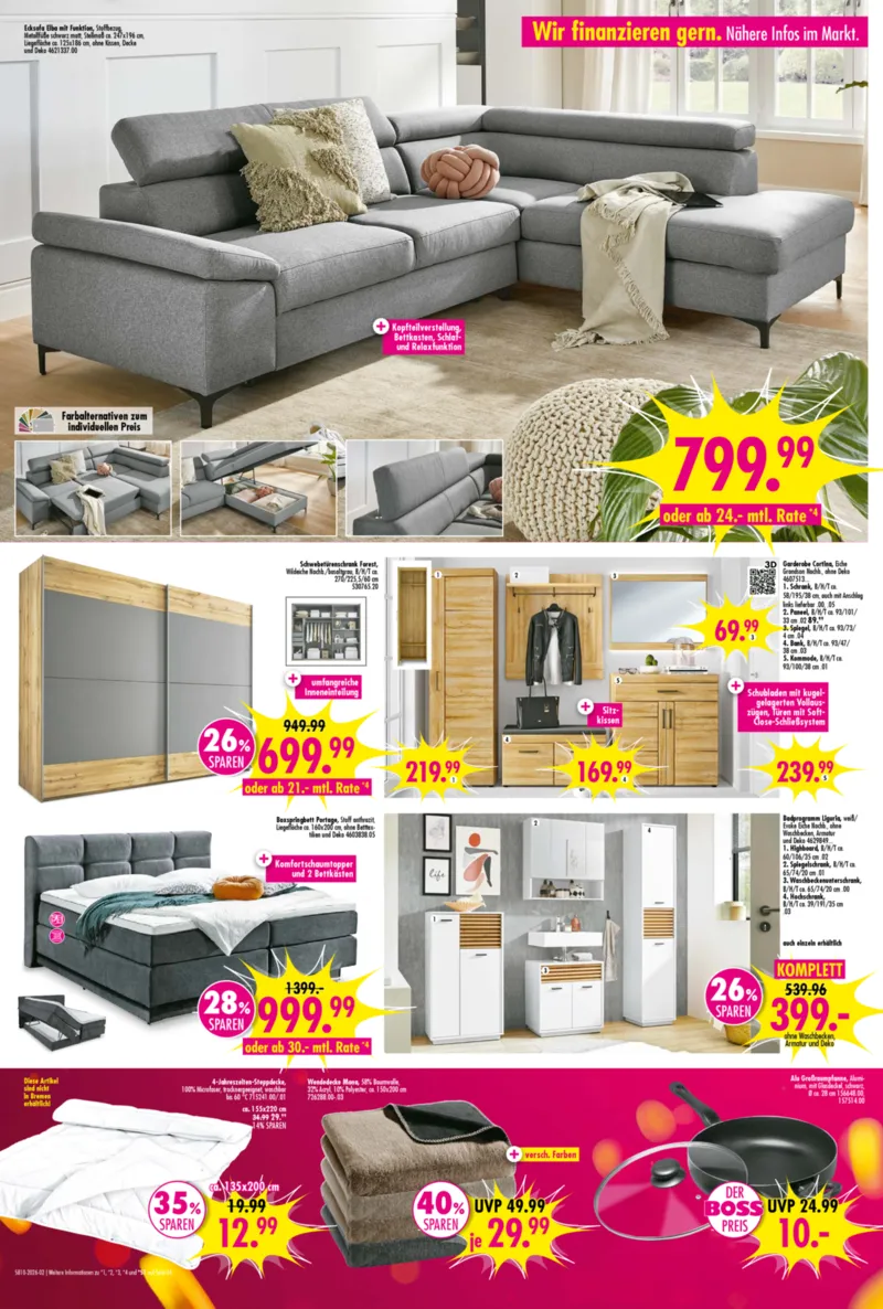 Möbel Boss Prospekt vom 28.02.2026, Seite 2