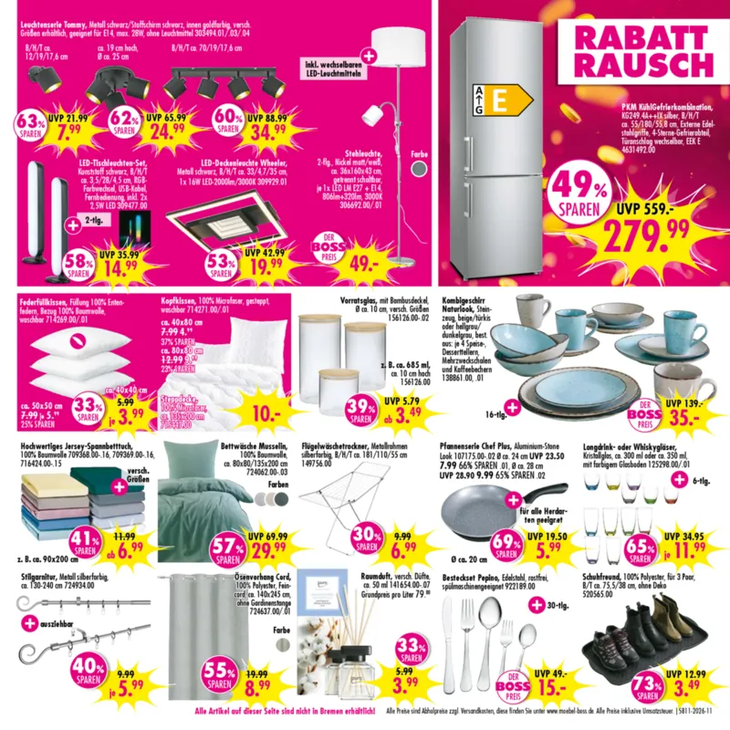 Möbel Boss Prospekt vom 07.03.2026, Seite 11