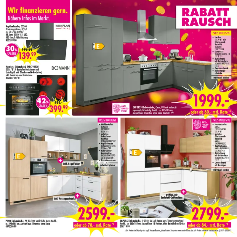 Möbel Boss Prospekt vom 07.03.2026, Seite 3