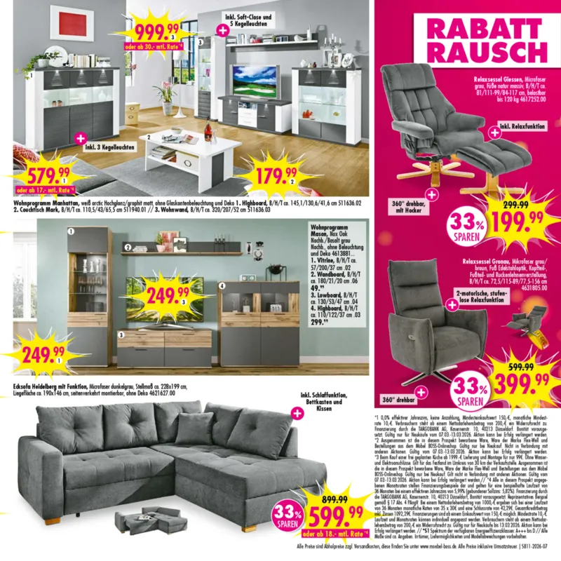 Möbel Boss Prospekt vom 07.03.2026, Seite 7