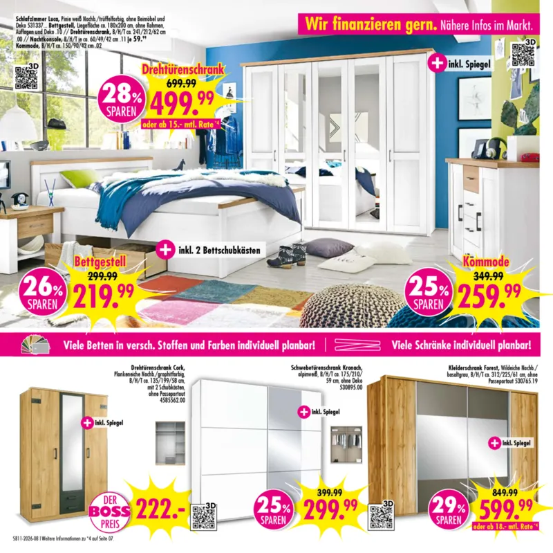 Möbel Boss Prospekt vom 07.03.2026, Seite 8
