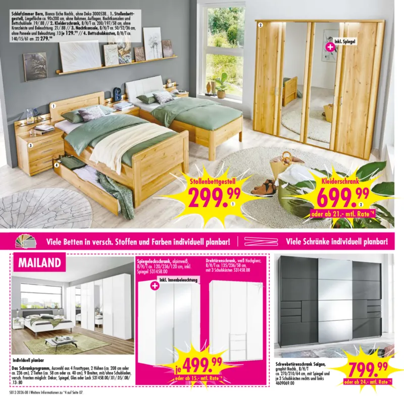 Möbel Boss Prospekt vom 14.03.2026, Seite 8