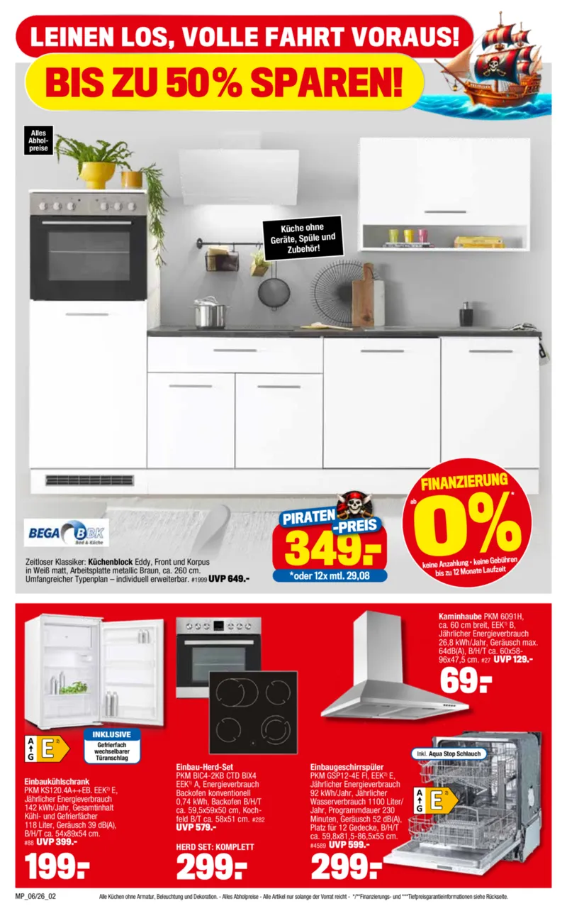 Möbelpiraten Prospekt vom 14.03.2026, Seite 2