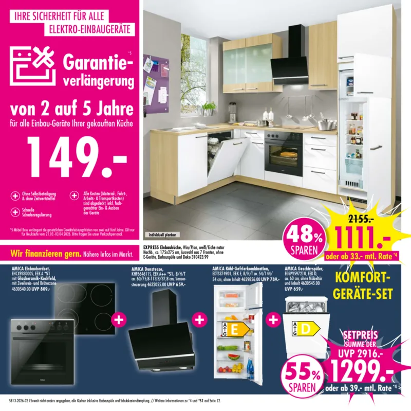 Möbel Boss Prospekt vom 21.03.2026, Seite 2