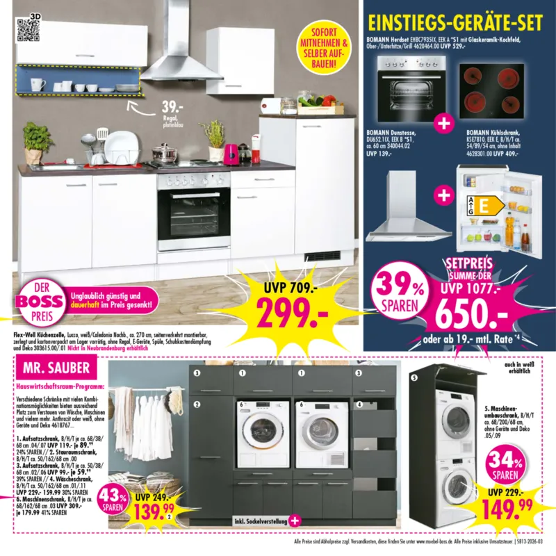 Möbel Boss Prospekt vom 21.03.2026, Seite 3
