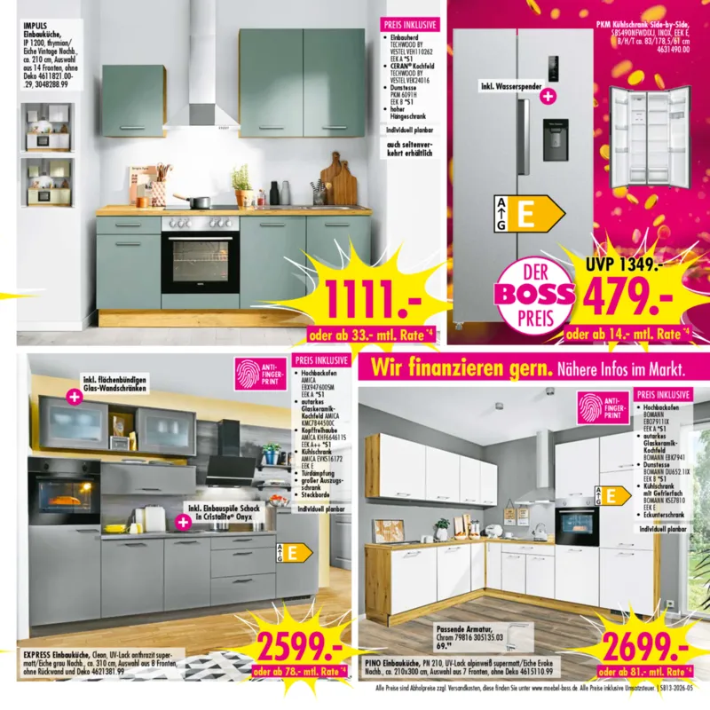 Möbel Boss Prospekt vom 21.03.2026, Seite 5