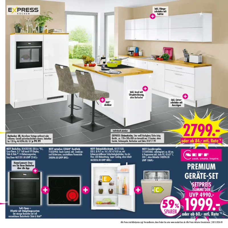 Möbel Boss Prospekt vom 21.03.2026, Seite 9