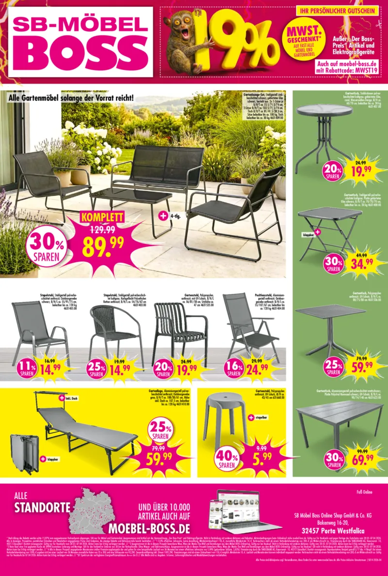 Möbel Boss Prospekt vom 28.03.2026, Seite 4