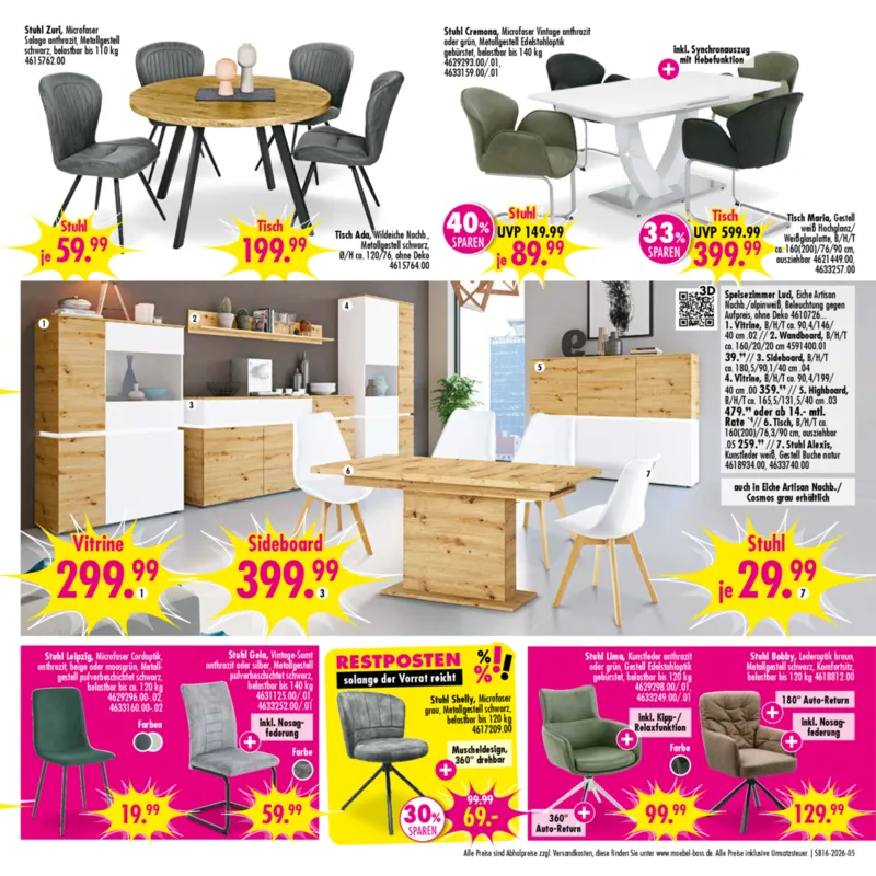 Möbel Boss Prospekt vom 11.04.2026, Seite 5