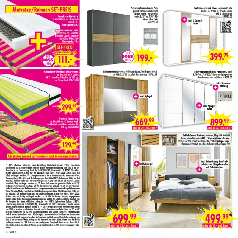 Möbel Boss Prospekt vom 18.04.2026, Seite 6