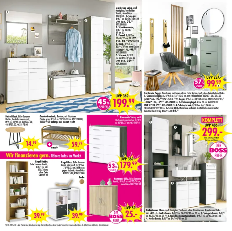 Möbel Boss Prospekt vom 25.04.2026, Seite 10