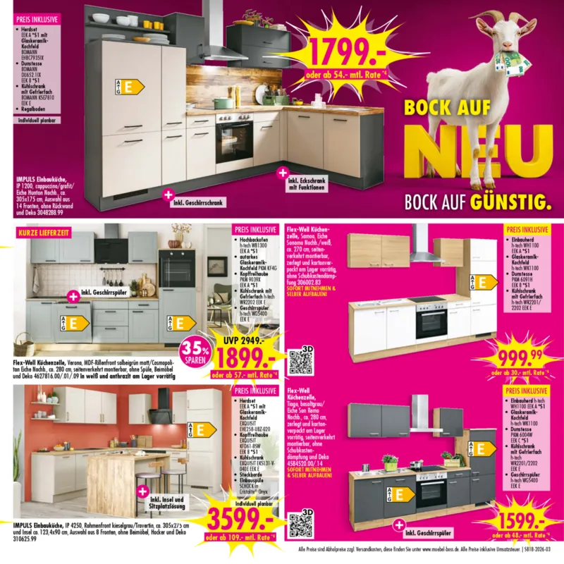 Möbel Boss Prospekt vom 25.04.2026, Seite 3