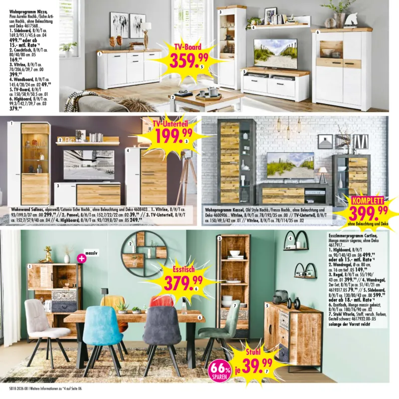 Möbel Boss Prospekt vom 25.04.2026, Seite 8