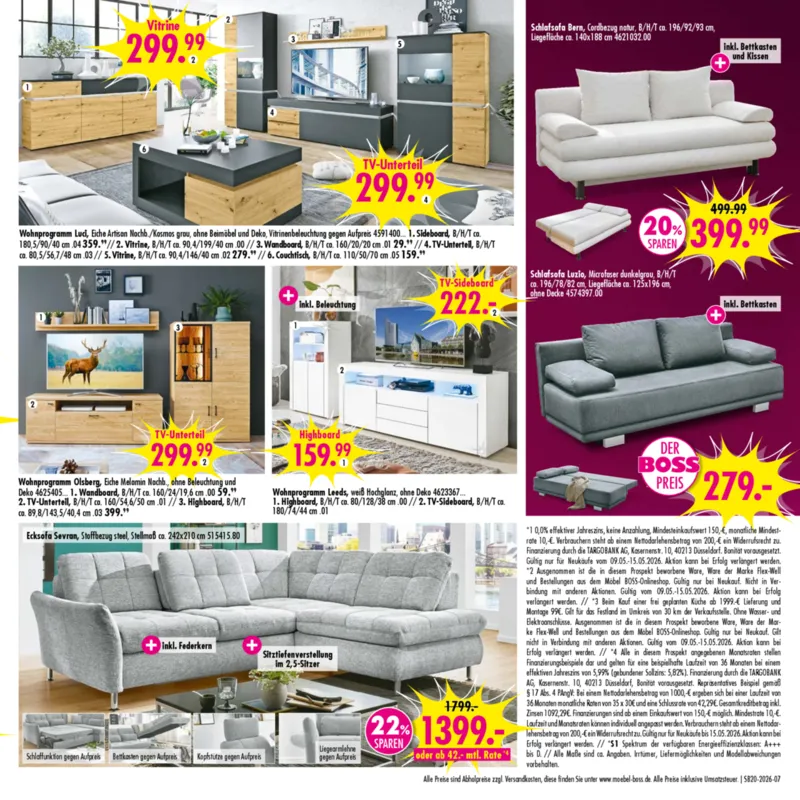 Möbel Boss Prospekt vom 09.05.2026, Seite 7