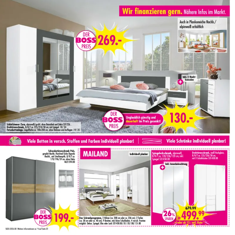 Möbel Boss Prospekt vom 09.05.2026, Seite 8