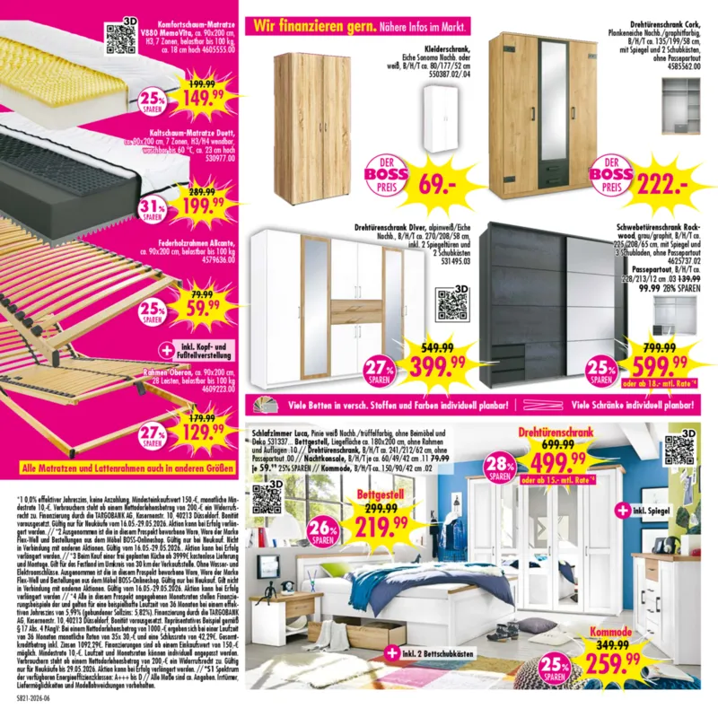 Möbel Boss Prospekt vom 16.05.2026, Seite 6