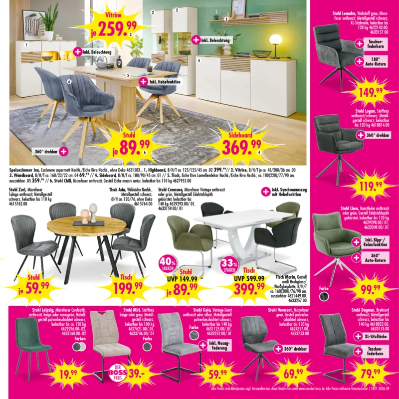 Möbel Boss Prospekt vom 16.05.2026, Seite 9