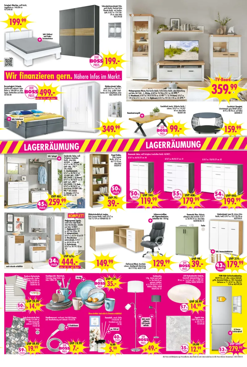 Möbel Boss Prospekt vom 30.05.2026, Seite 3