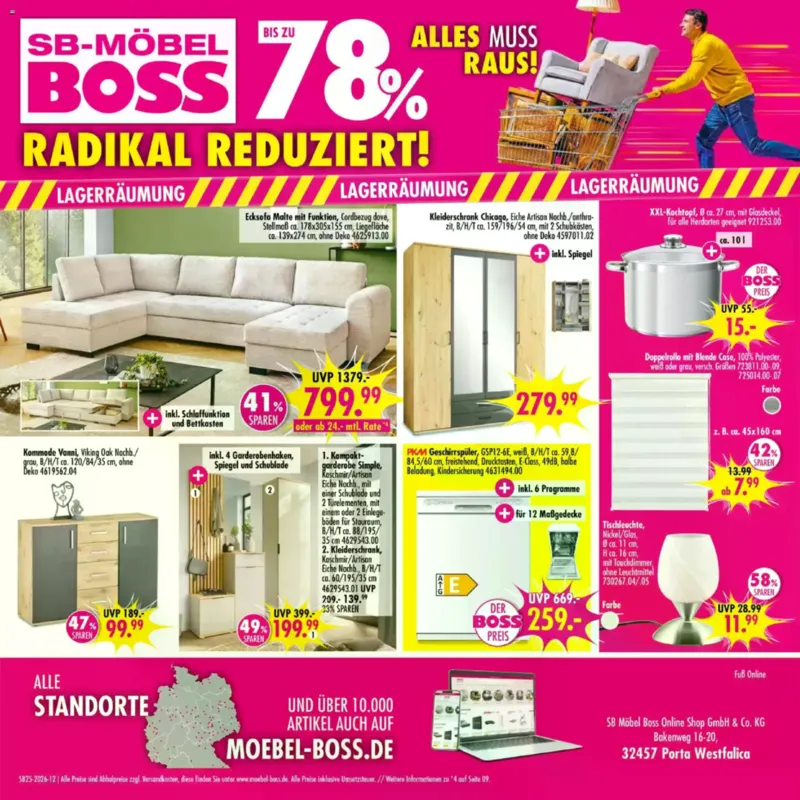 Möbel Boss Prospekt vom 13.06.2026, Seite 12