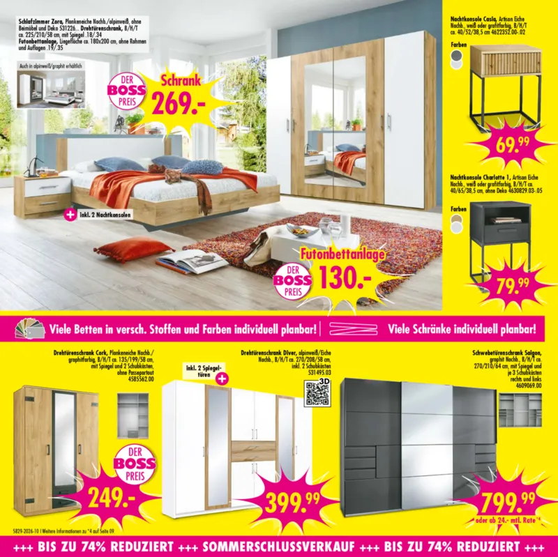 Möbel Boss Prospekt vom 11.07.2026, Seite 10