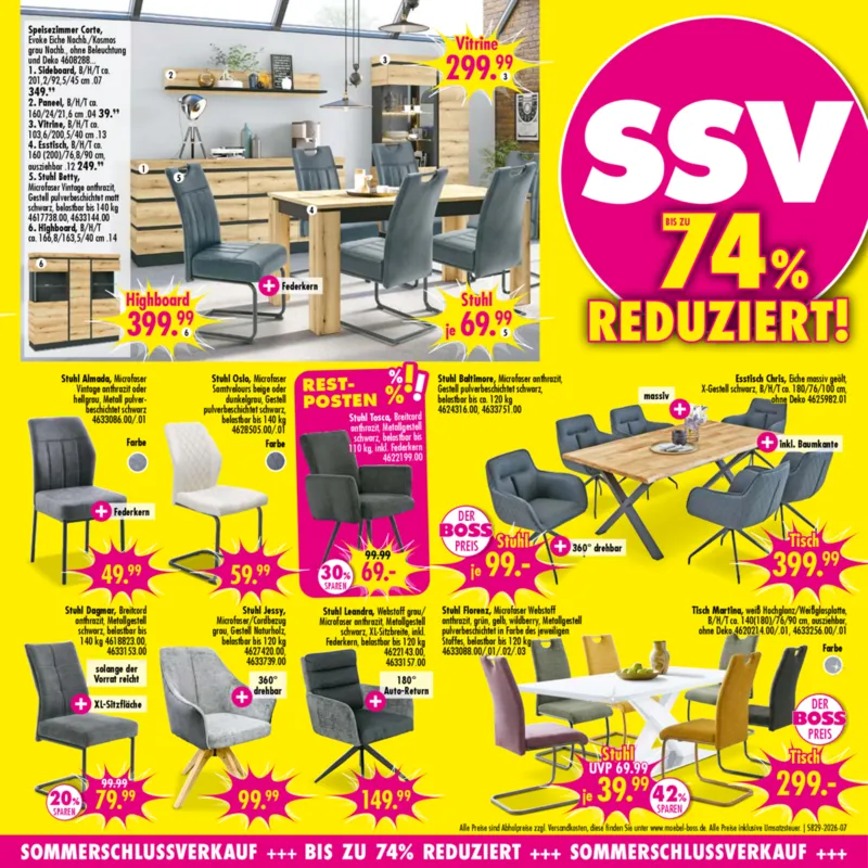Möbel Boss Prospekt vom 11.07.2026, Seite 7