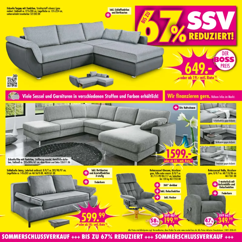 Möbel Boss Prospekt vom 25.07.2026, Seite 5