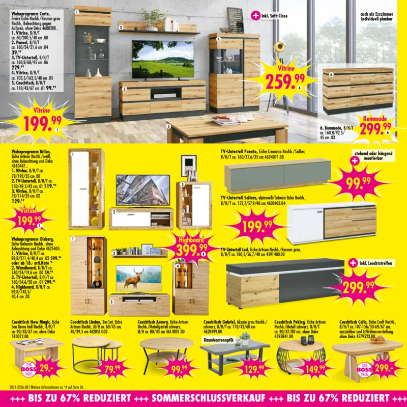 Möbel Boss Prospekt vom 25.07.2026, Seite 8