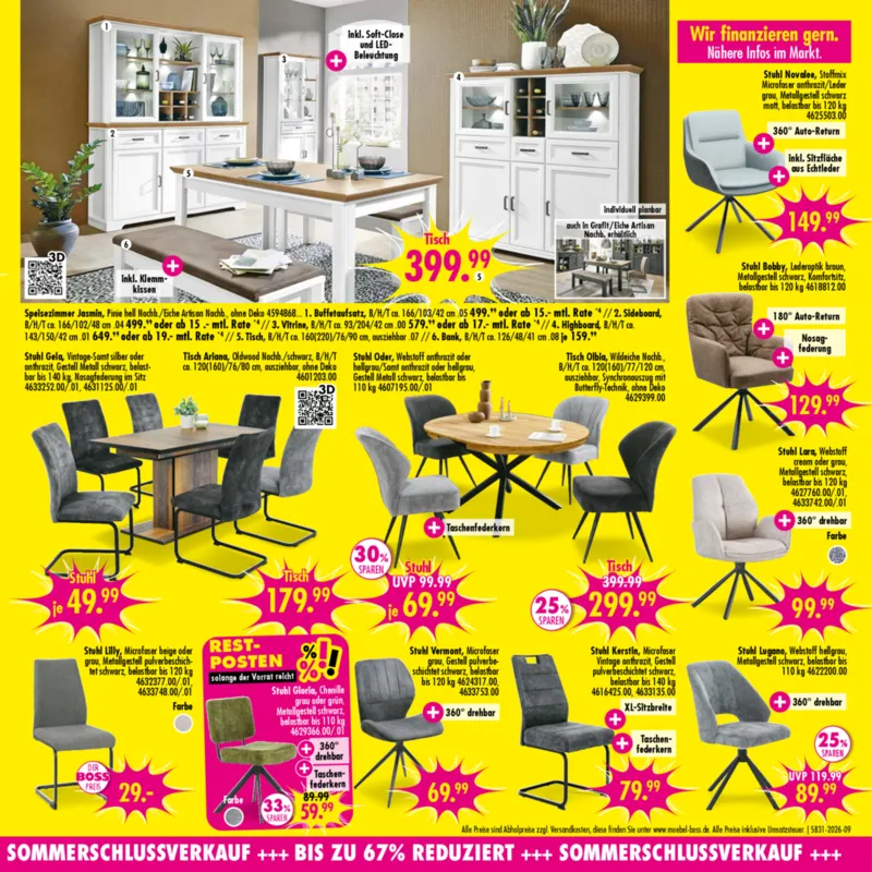 Möbel Boss Prospekt vom 25.07.2026, Seite 9