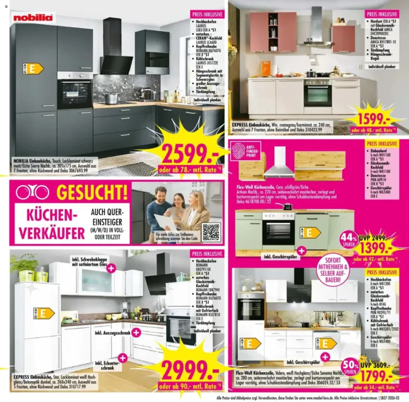 Möbel Boss Prospekt vom 05.09.2026, Seite 3