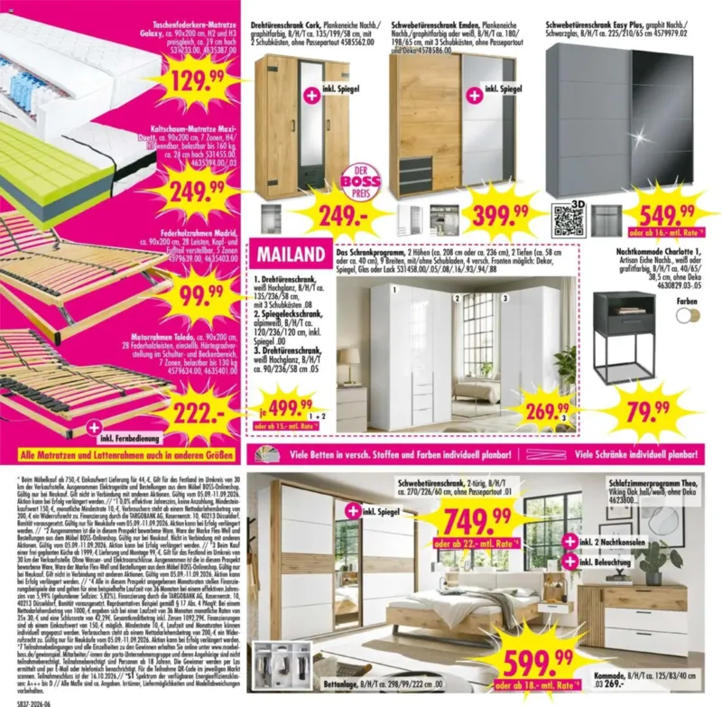 Möbel Boss Prospekt vom 05.09.2026, Seite 6