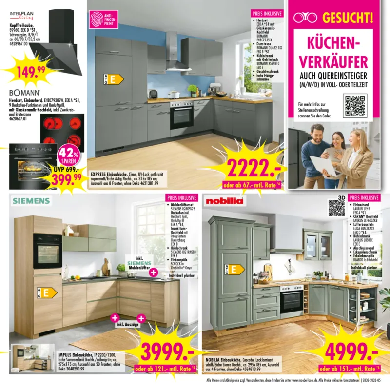 Möbel Boss Prospekt vom 12.09.2026, Seite 5