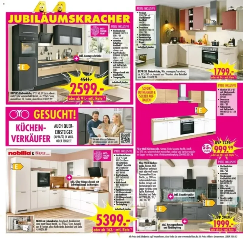 Möbel Boss Prospekt vom 19.09.2026, Seite 3