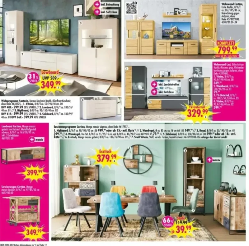 Möbel Boss Prospekt vom 19.09.2026, Seite 8