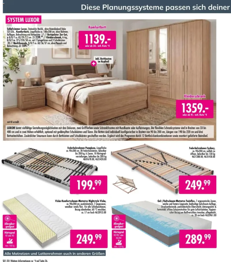 Möbel Boss Prospekt vom 02.10.2026, Seite 20