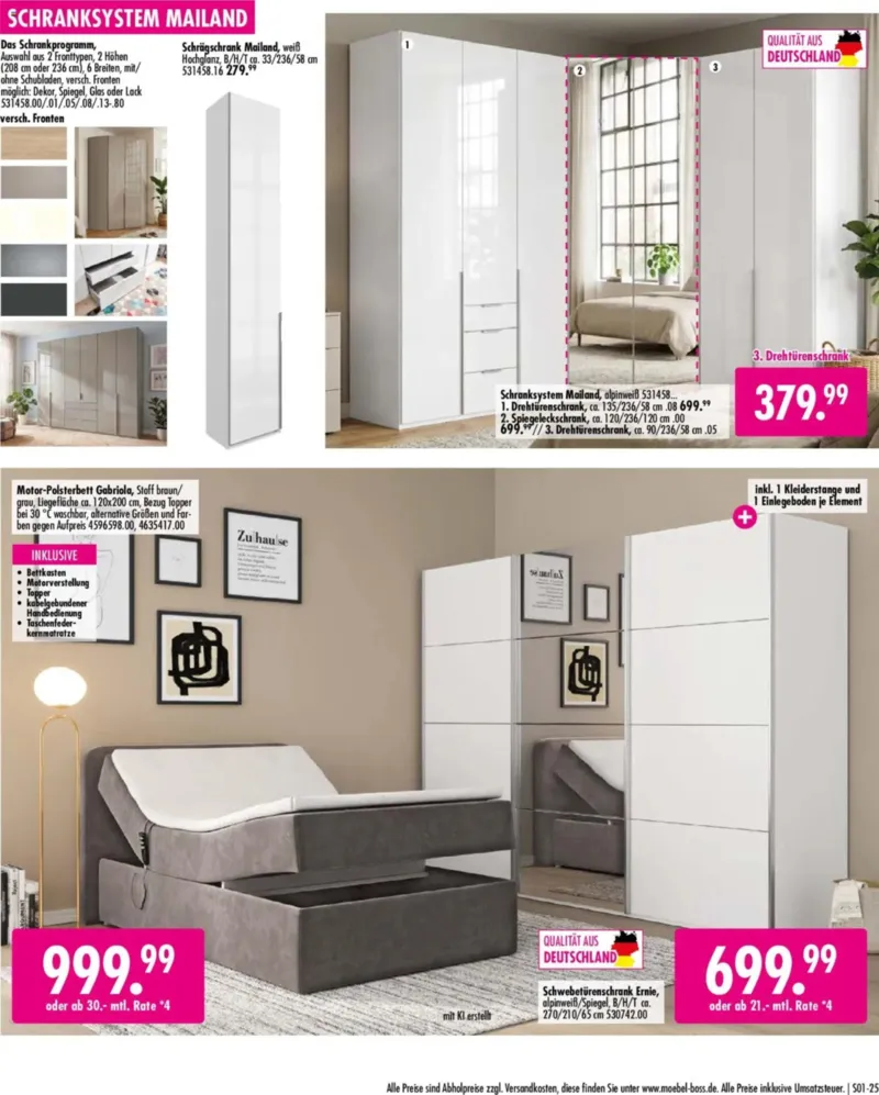 Möbel Boss Prospekt vom 02.10.2026, Seite 25