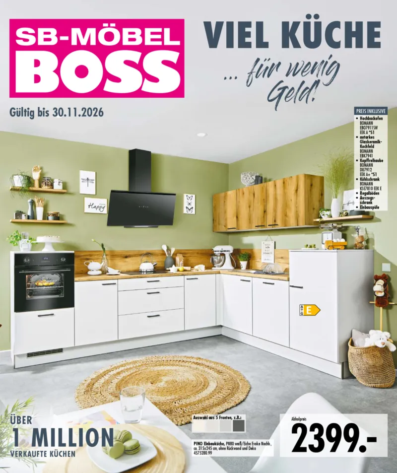 Möbel Boss Prospekt vom 05.10.2026, Seite 1