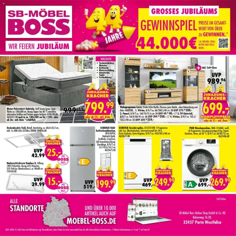 Möbel Boss Prospekt vom 06.10.2026, Seite 12