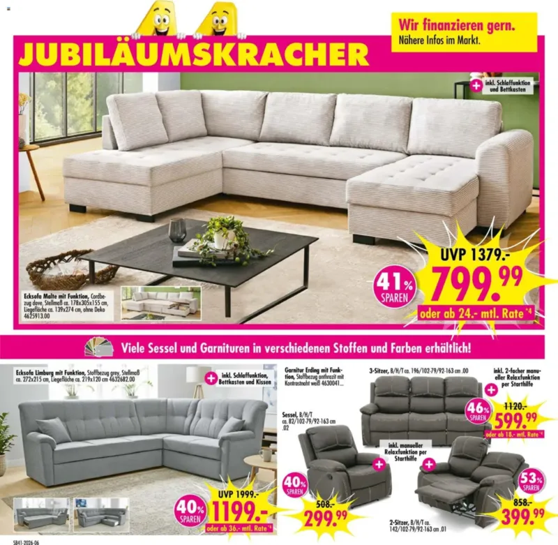 Möbel Boss Prospekt vom 06.10.2026, Seite 6