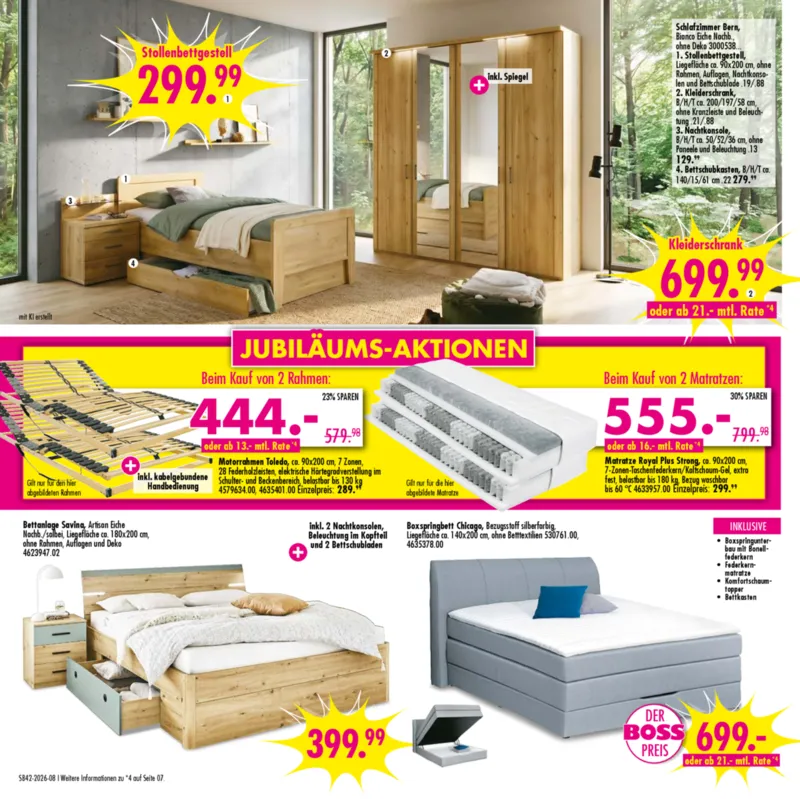 Möbel Boss Prospekt vom 10.10.2026, Seite 8