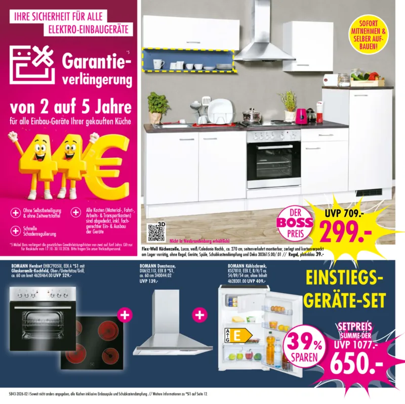 Möbel Boss Prospekt vom 17.10.2026, Seite 2