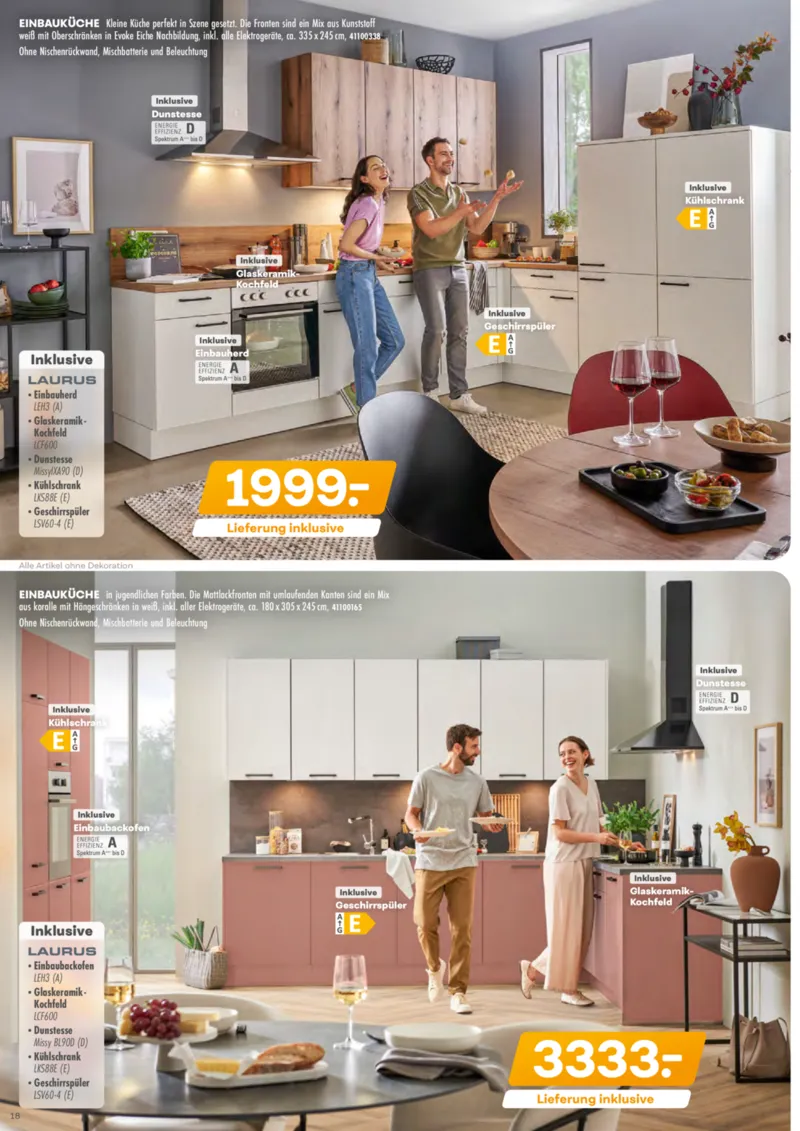 Möbel-Kraft Prospekt vom 29.10.2025, Seite 18