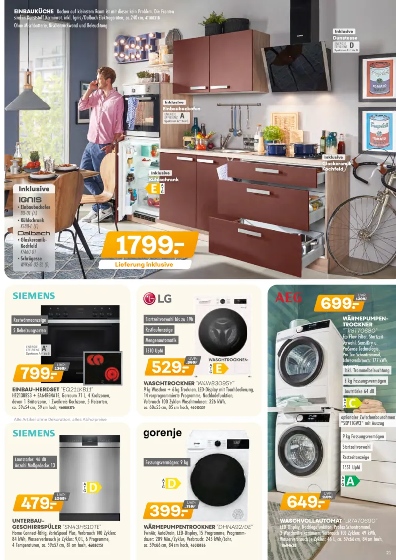 Möbel-Kraft Prospekt vom 29.10.2025, Seite 21