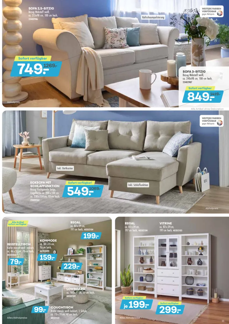 Möbel-Kraft Prospekt vom 05.11.2025, Seite 11