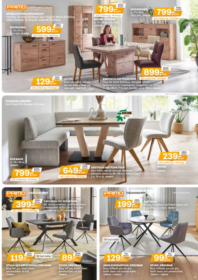 Möbel-Kraft Prospekt vom 05.11.2025, Seite 15