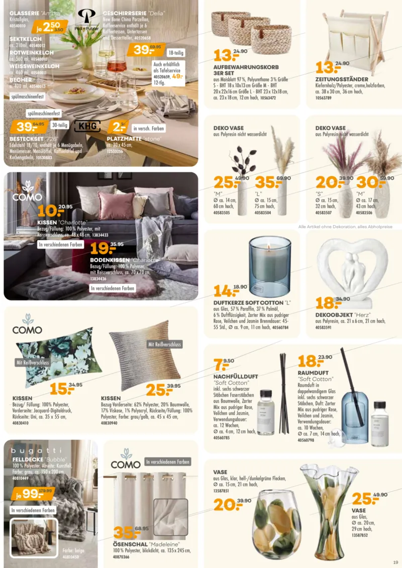 Möbel-Kraft Prospekt vom 05.11.2025, Seite 19